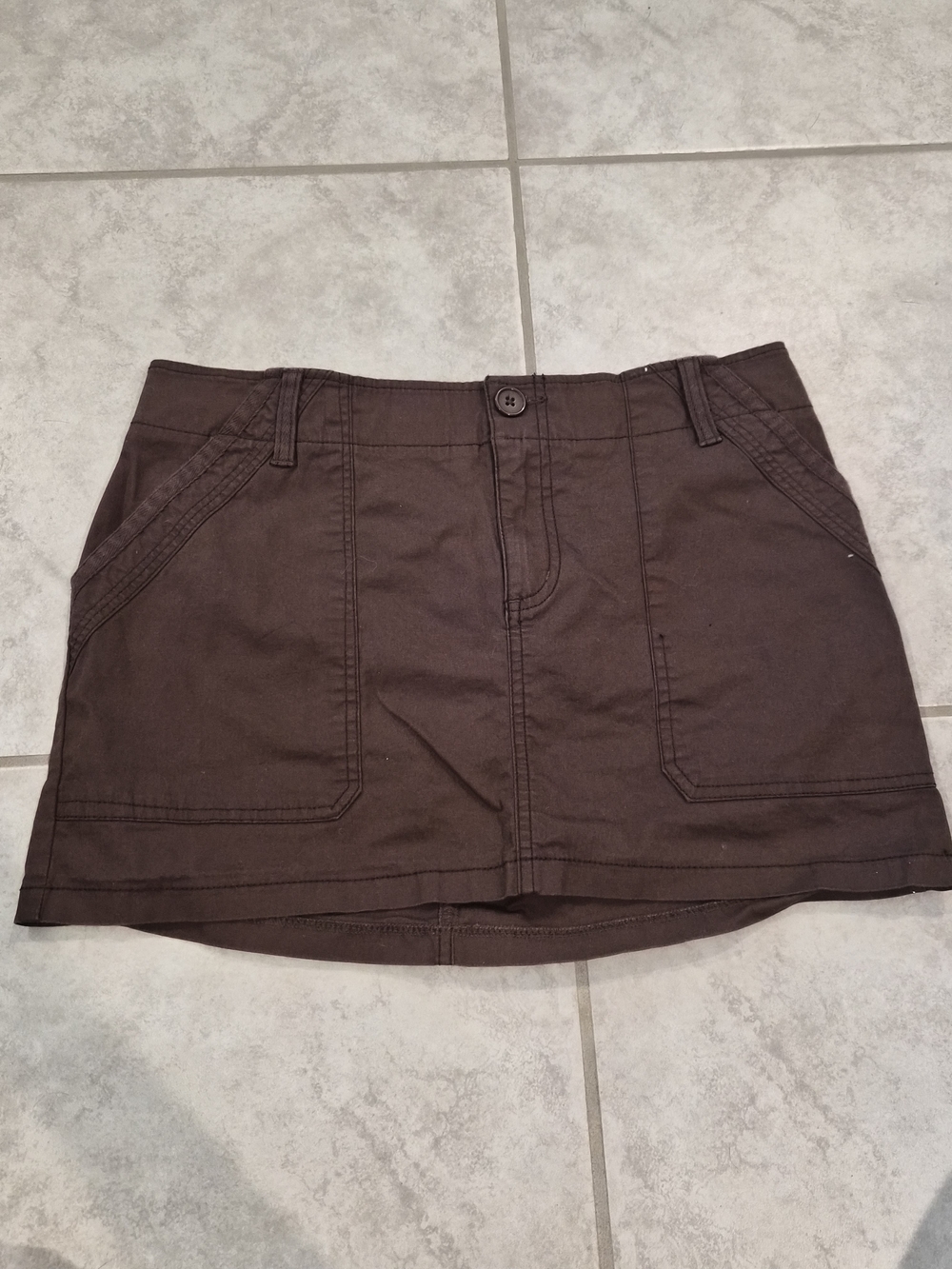 wild fable Brown Mini Utility Skirt